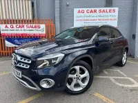 Used Mercedes GLA200 136 HP (100 kW) 2018 Blue SUV