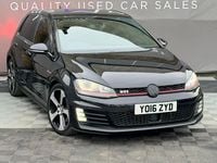 Used VW Golf VII GTI 2016 Black Hatchback