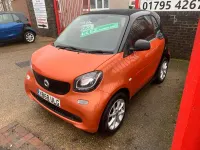 Used Smart ForTwo Coupé Passion 71 HP (52 kW) 2018 Black Coupe