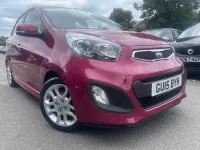 Used Kia Picanto 84 HP (61 kW) 2015 Pink Hatchback
