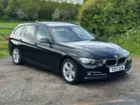 Used BMW 320 Efficient Dynamics 163 HP (119 kW) 2017 Black Estate