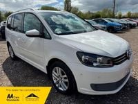 Begagnad VW Touran SE 140 HK (102 kW) 2011 Vit Minibuss