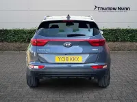 Usado Kia Sportage 130 HP (95 kW) 2018 Azul SUV