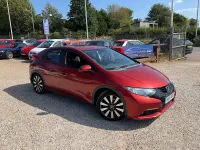 Used Honda Civic SE Plus 142 HP (104 kW) 2014 Red Hatchback