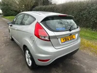 Used Ford Fiesta Zetec 2014 Silver Hatchback