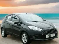 Used Ford Fiesta Titanium 2015 Black Hatchback