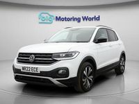 Used VW T-Cross Black Edition 110 HP (80 kW) 2022 White SUV