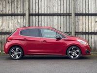 Used Peugeot 208 GT-line 110 HP (80 kW) 2016 Red Hatchback