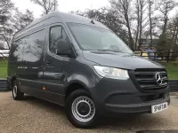 New Mercedes Sprinter 2025 Grey Van