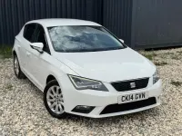 Used Seat Leon SE 110 HP (80 kW) 2014 White Hatchback