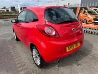 Used Ford Ka Zetec 69 HP (50 kW) 2015 Red Hatchback