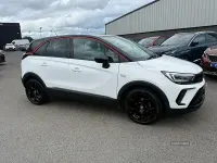 Used Vauxhall Crossland GS Line 82 HP (60 kW) 2022 White SUV