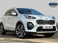 Used Kia Sportage 174 HP (127 kW) 2019 Fusion white SUV