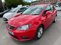 Gebraucht Seat Ibiza 85 PS (62 kW) 2015 Rot Kleinwagen