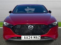 Begagnad Mazda 3 Homura-Line 186 HK (136 kW) 2023 Röd Halvkombi