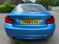 Used BMW 218 Sport Line 2018 Blue Coupe