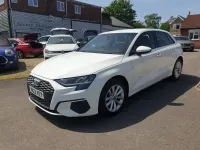 Used Audi A3 Business 110 HP (80 kW) 2022 White Sedan