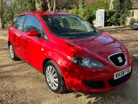 Used Seat Altea Reference 105 HP (77 kW) 2008 Red MPV