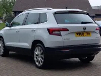 Used Skoda Karoq SE L 150 HP (110 kW) 2018 White SUV