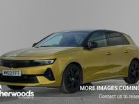 Used Vauxhall Astra GS Line 130 HP (95 kW) 2022 Yellow/black Hatchback