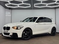 Begagnad BMW 120 M Sport 2014 Vit Halvkombi