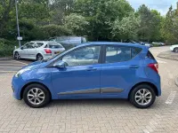 Used Hyundai i10 Premium 87 HP (63 kW) 2015 Blue Hatchback