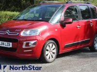 Used Citroën C3 Picasso Exclusive 120 HP (88 kW) 2014 Red MPV