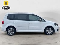 Used VW Touran Sport 140 HP (102 kW) 2013 White MPV