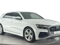 Begagnad Audi Q8 S-Line 286 HK (210 kW) 2018 Vit SUV