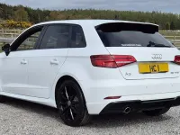 Used Audi A3 Black Edition 2018 White Sedan