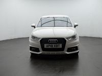 Used Audi A1 S-Line 95 HP (69 kW) 2018 White Hatchback