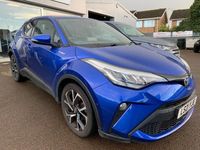 Used Toyota C-HR Design 2021 Eclipse blue metallic SUV