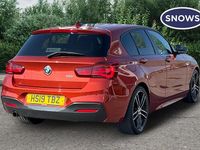 Used BMW 118 M Sport 136 HP (100 kW) 2019 Orange Hatchback