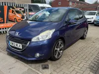 Usado Peugeot 208 115 HP (84 kW) 2012 Azul Citadino