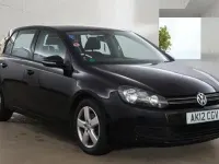Used VW Golf VII Match 2012 Black Hatchback