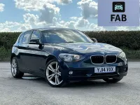 Begagnad BMW 120 2014 Blå Halvkombi