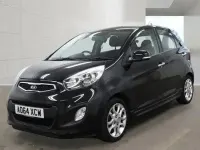 Used Kia Picanto 84 HP (61 kW) 2014 Black Hatchback