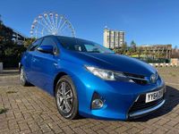 Used Toyota Auris Hybrid 2015 Blue Hatchback