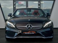 Used Mercedes C250 AMG line 2016 Black Cabriolet