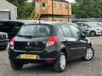 Used Renault Clio II 75 HP (55 kW) 2011 Black Hatchback