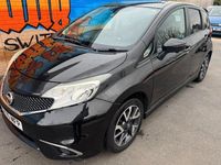 Used Nissan Note Tekna 90 HP (66 kW) 2015 Black Hatchback