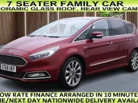 Used Ford S-MAX Vignale 209 HP (153 kW) 2017 Red MPV