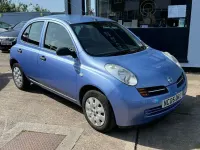 Used Nissan Micra S 79 HP (58 kW) 2005 Blue Hatchback