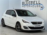 Used Peugeot 308 GT-line 2016 White Hatchback