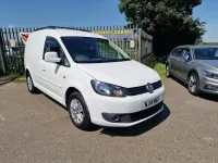 Used VW Caddy Startline 75 HP (55 kW) 2014 White MPV
