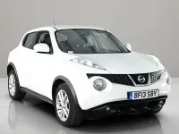 Used Nissan Juke Acenta 115 HP (84 kW) 2013 White SUV