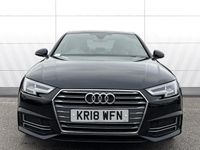 Used Audi A4 S-Line 150 HP (110 kW) 2018 Black Sedan