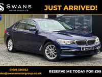 Used BMW 520 2017 Blue Sedan
