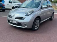Used Nissan Micra 2006 Silver Hatchback