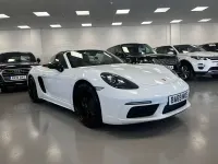 Used Porsche 718 Boxster 300 HP (220 kW) 2019 White Cabriolet